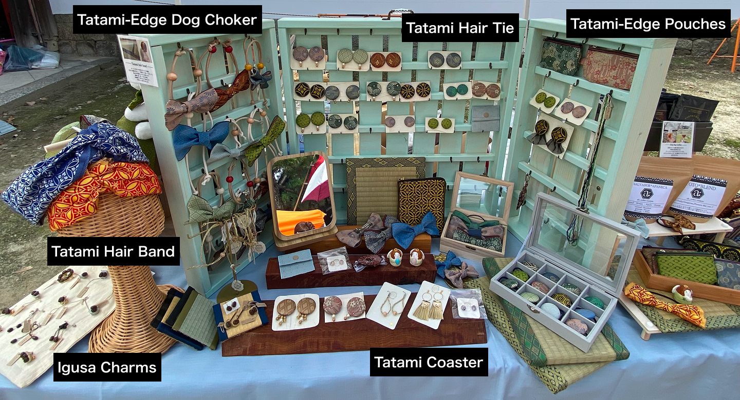 Tatami-themed accessories